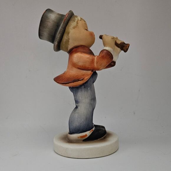 Vintage Napco “Flute Player” Boy Figurine Top Hat Japan 6" Hand Painted - Picture 2 of 6